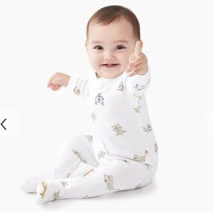 Pottery Barn Star Wars Zipper Footie Pajama